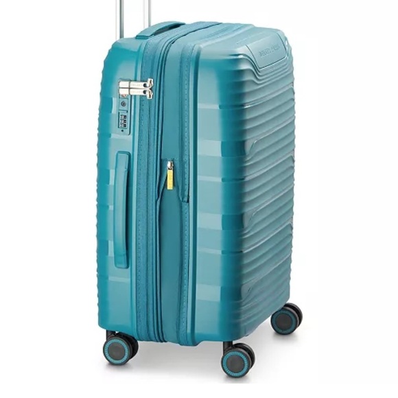 DELSEY Paris Dune Hardside Exp Luggage Spinner Wheels, Checked-Medium 25 Inch - Picture 7 of 16